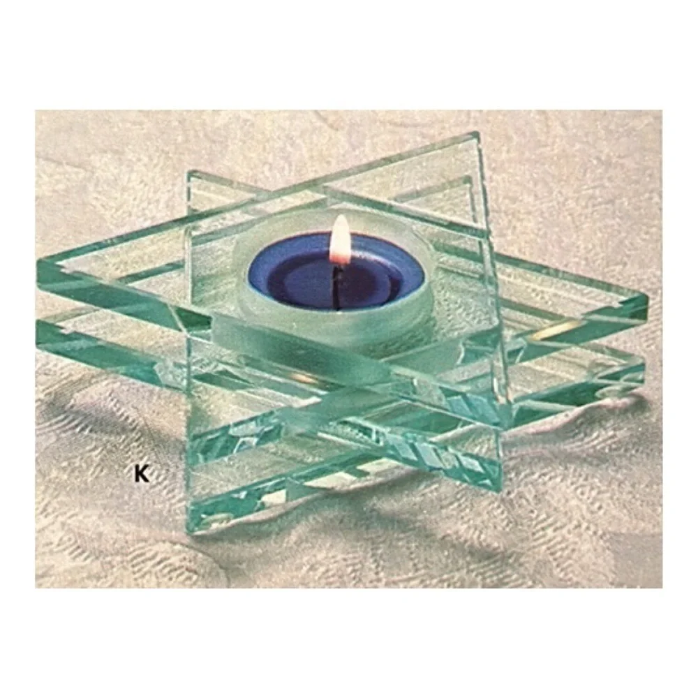 PartyLite Stratus Star Glass Tealight Holder - Picture 10 of 10